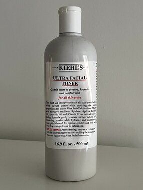 Kiehl's Ultra Facial Toner For All Skin Types 16.9 oz 500 ml Sealed New